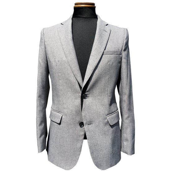 luminarc twill jacket gray